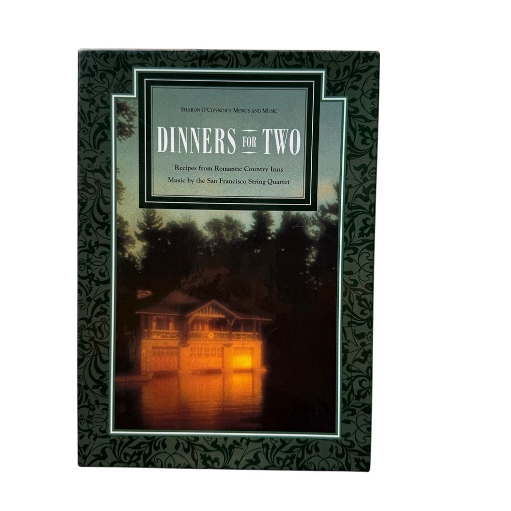 Sharon O'Connor's Menus and Music Vol IV Dinners For Two Menu Cookbook and CD